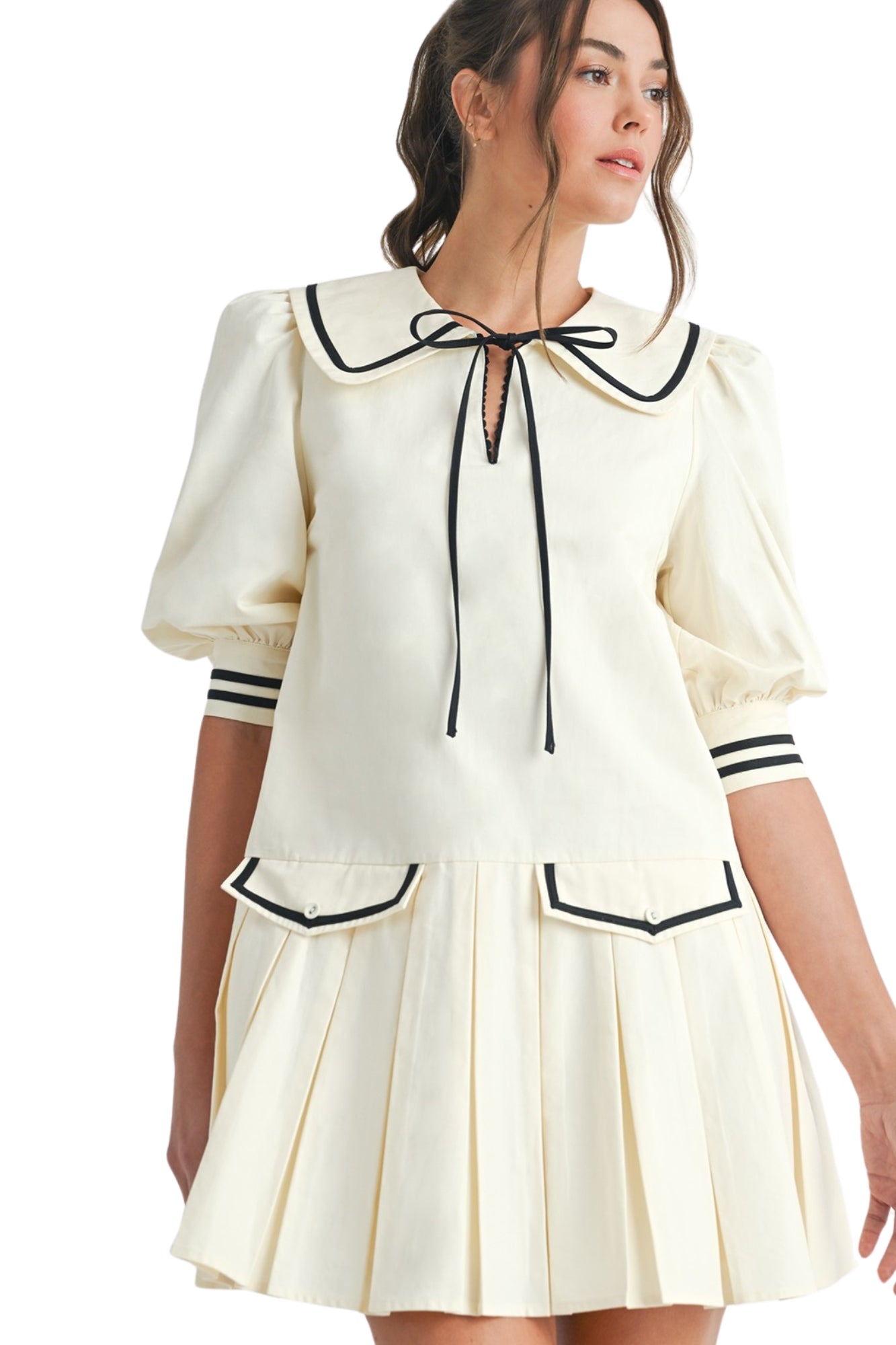 SHORT SLEEVE MINI DRESS