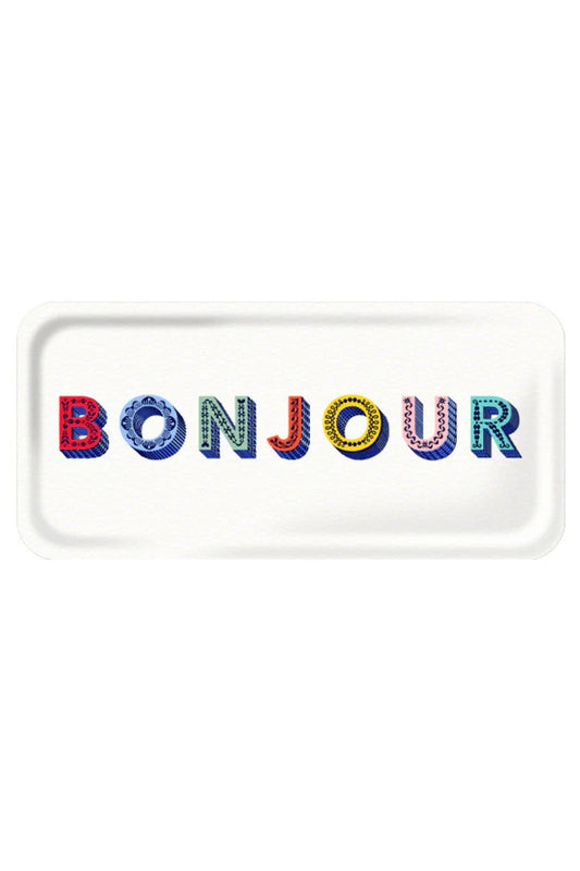 BIRCH WOOD TRAY - BONJOUR