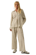 STRIPE SHIRT & PANTS SET