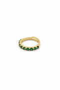 EMERALD ADJUSTABLE RING