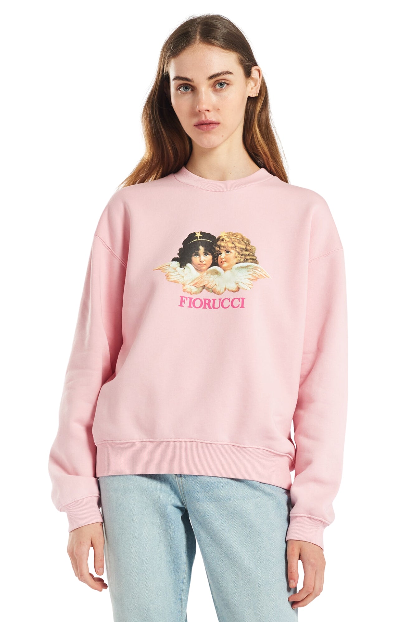 VINTAGE ANGELS SWEATSHIRT - PINK