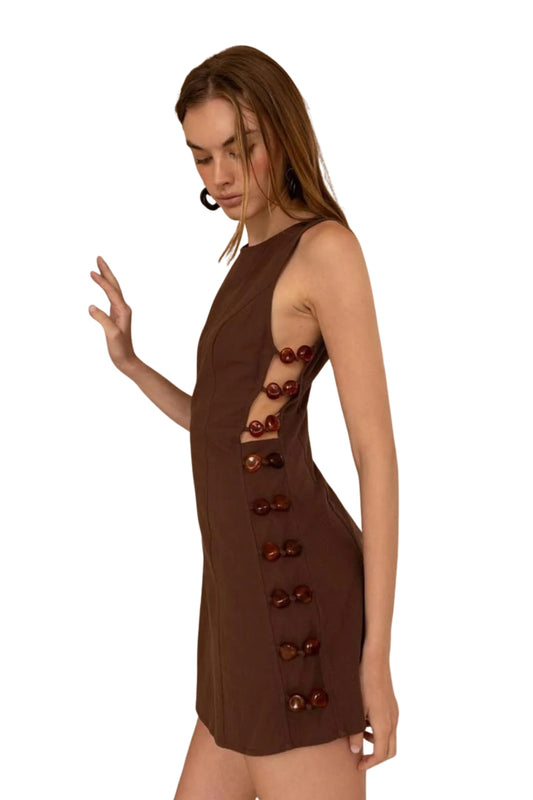 DETAILED MINI DRESS