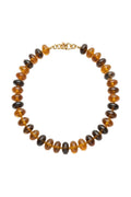 BROWN MARBLE NECKLACE