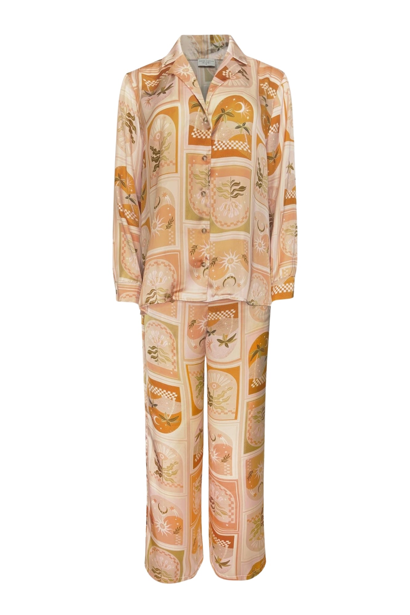 SAND CASTLE SHIRT & PANTS SET