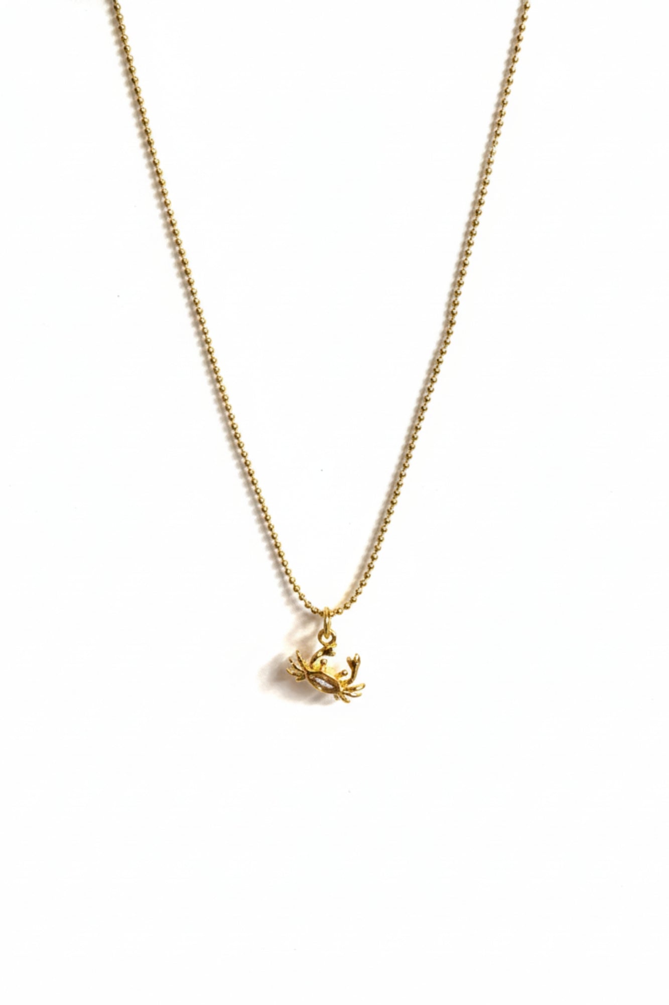 CRAB ADJUSTABLE NECKLACE