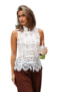 THE MANDARIN LACE BLOUSE