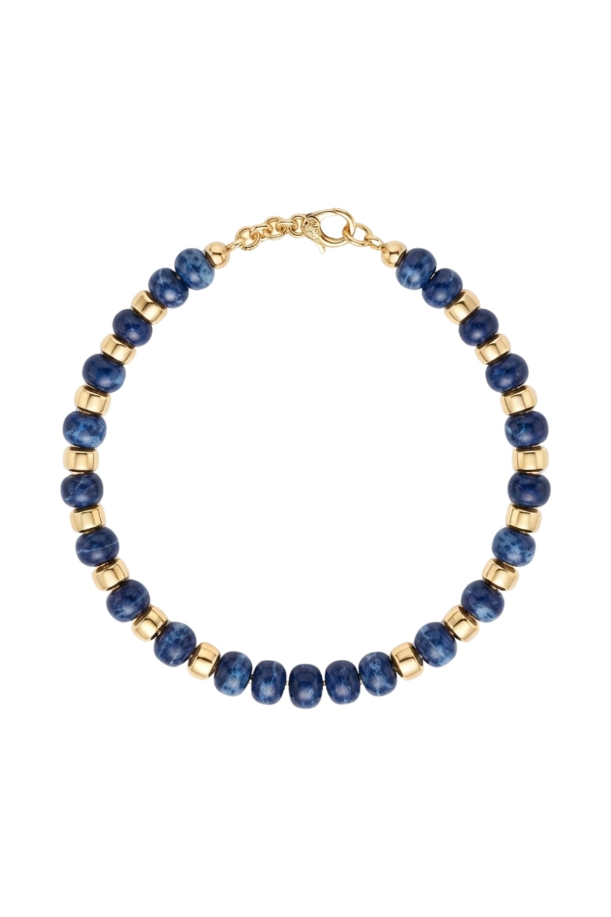 ROYAL LAPIS BEADED NECKLACE