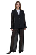 LIGHTWEIGHT LUREX BLAZER & PANTS SET