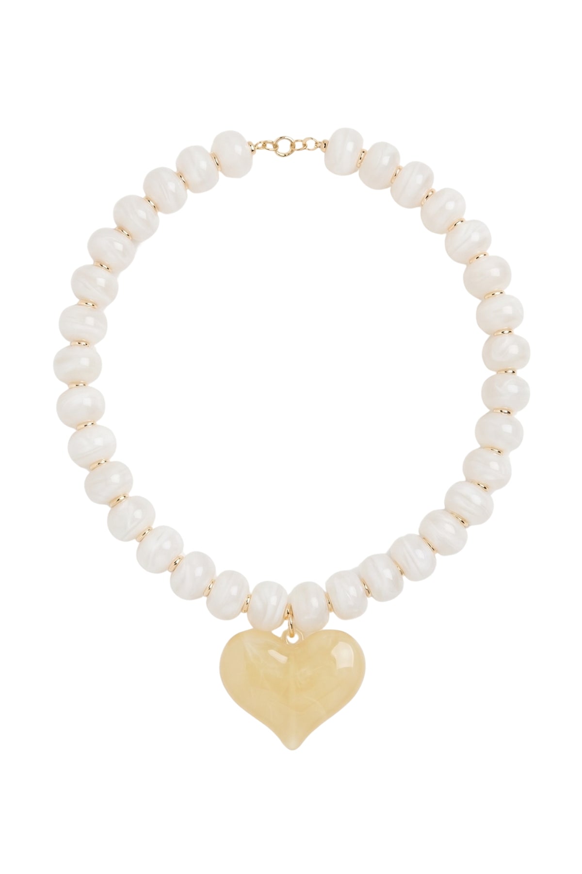 VANILLA CREAM CHARM NECKLACE