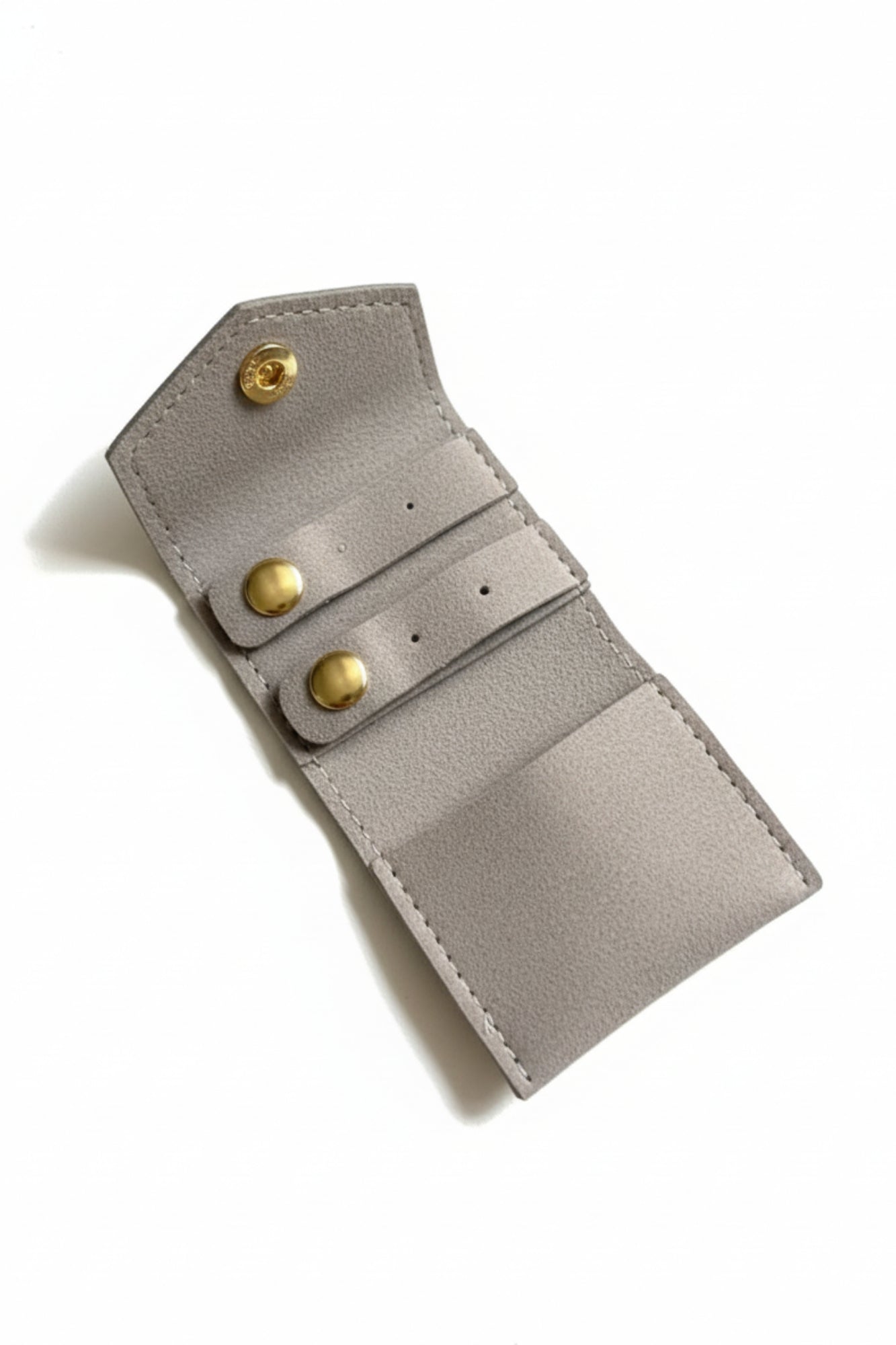TRAVEL JEWERLY POUCH - GREY
