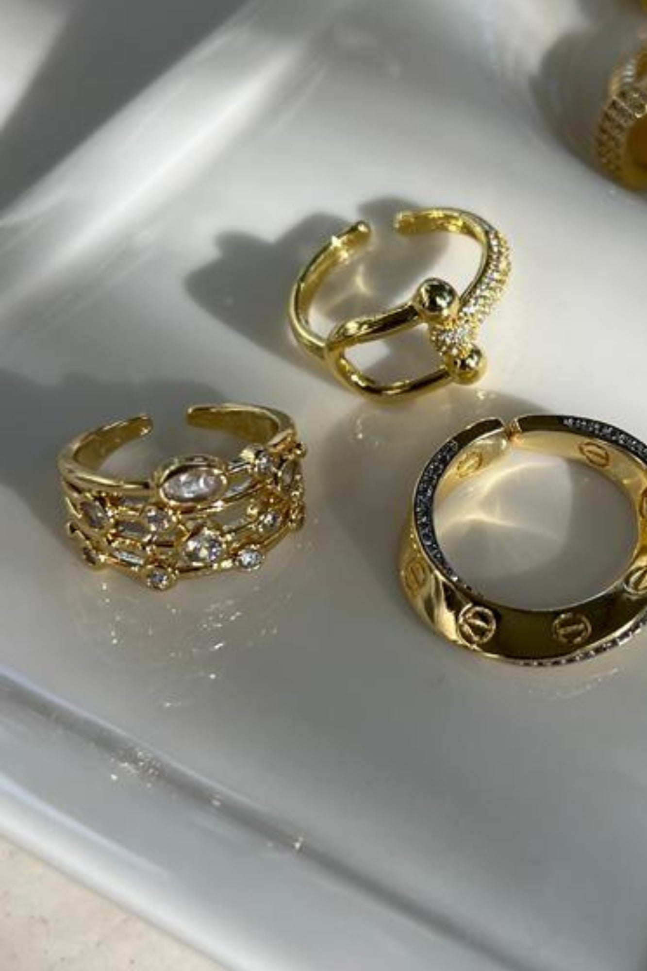 4-BANDS ADJUSTABLE RING