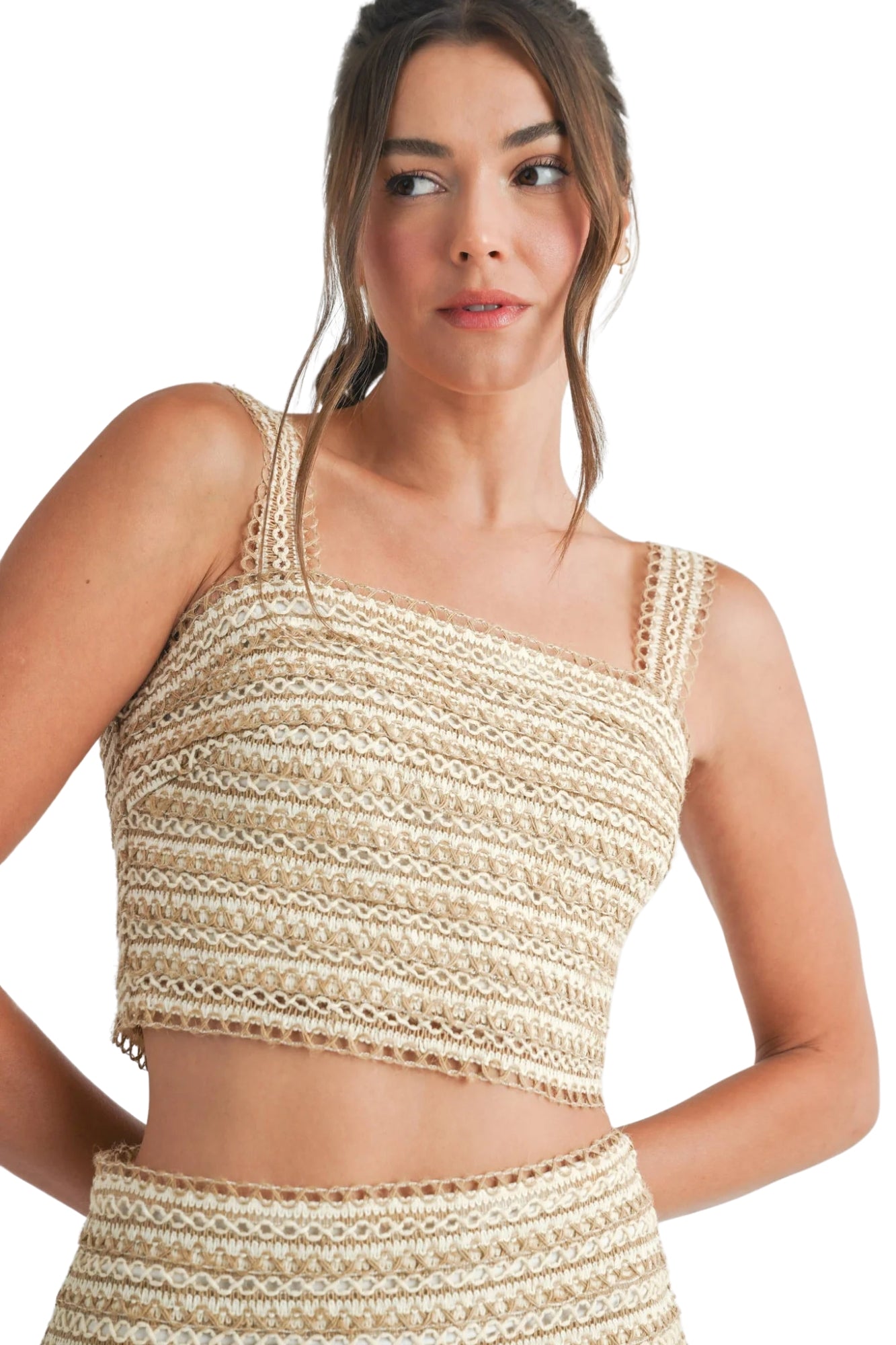 THE CROCHET TOP & SKIRT SET