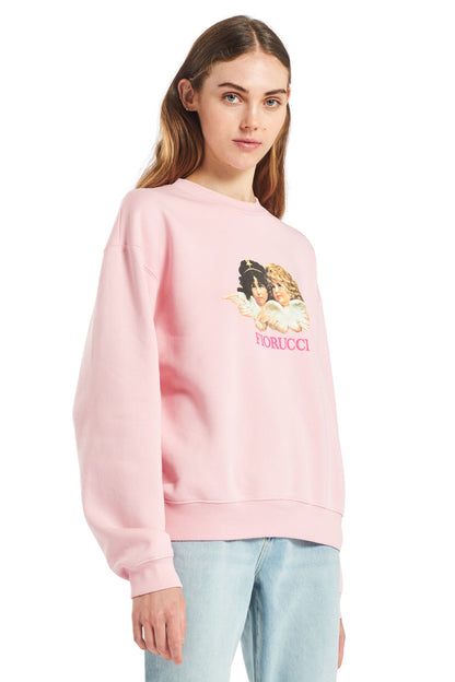 VINTAGE ANGELS SWEATSHIRT - PINK