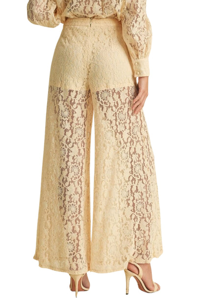 LACE WIDE PANTS