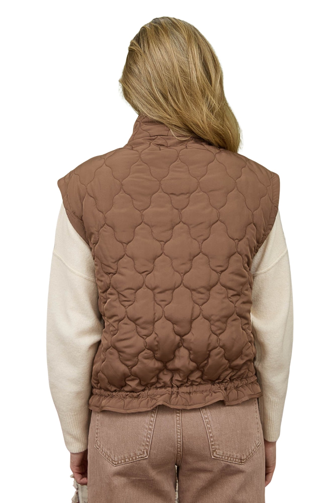 QUILTED PUFFER VEST