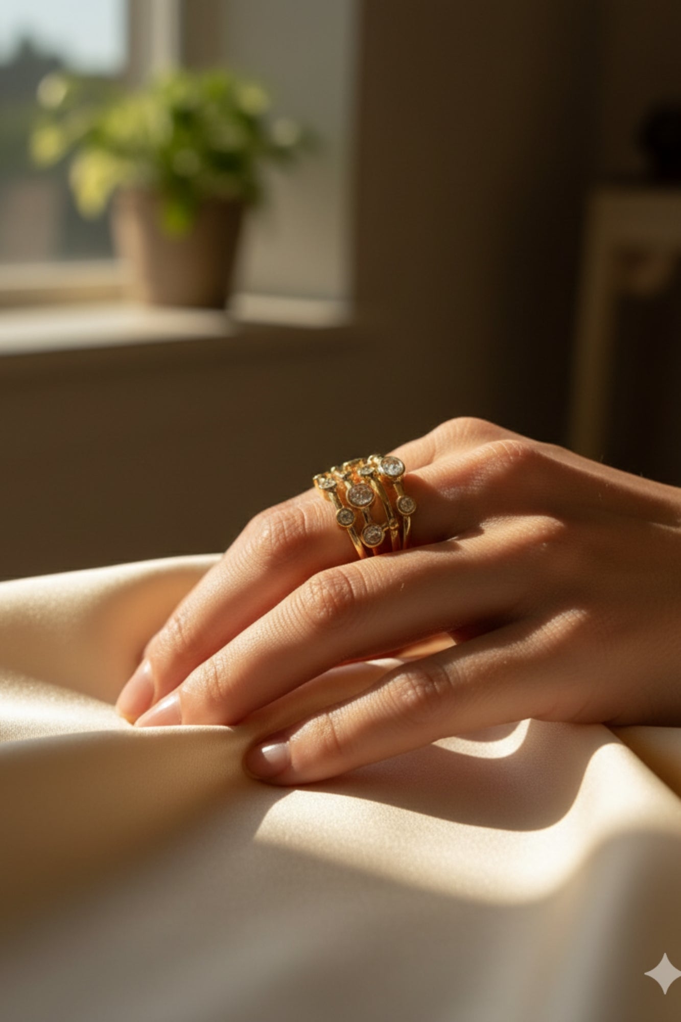 4-BANDS ADJUSTABLE RING