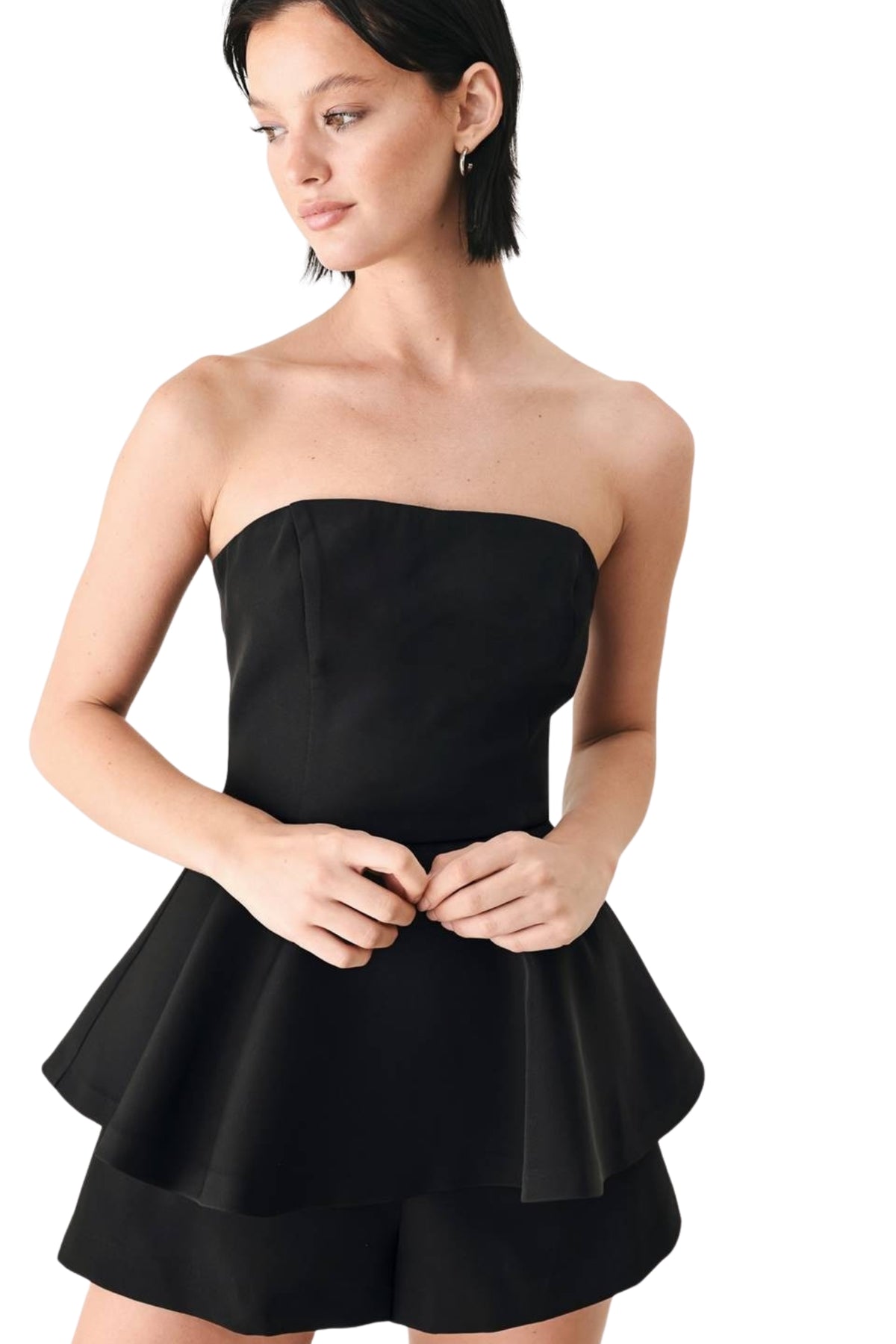 PEPLUM ROMPER