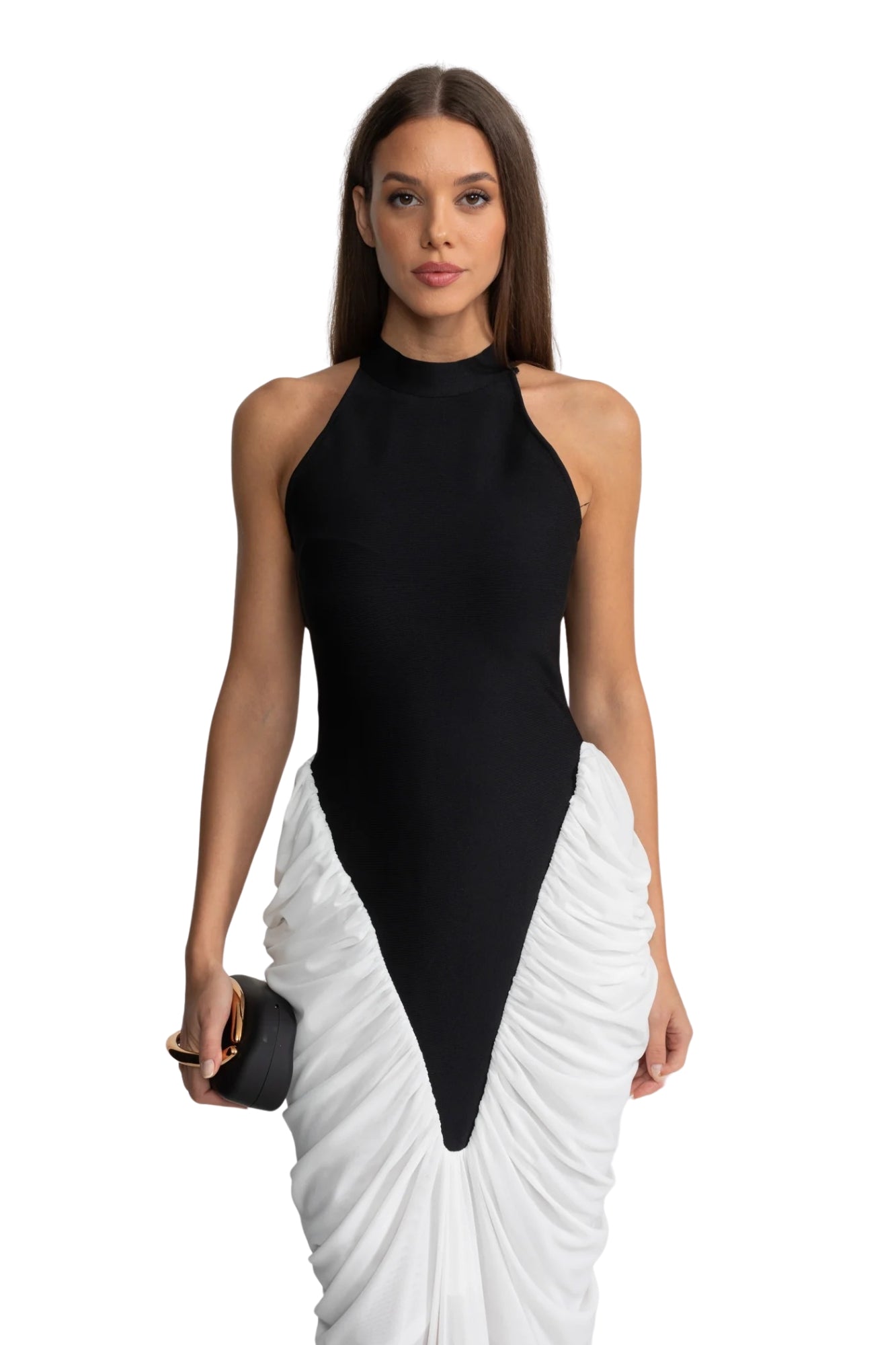 HALTER MAXI DRESS