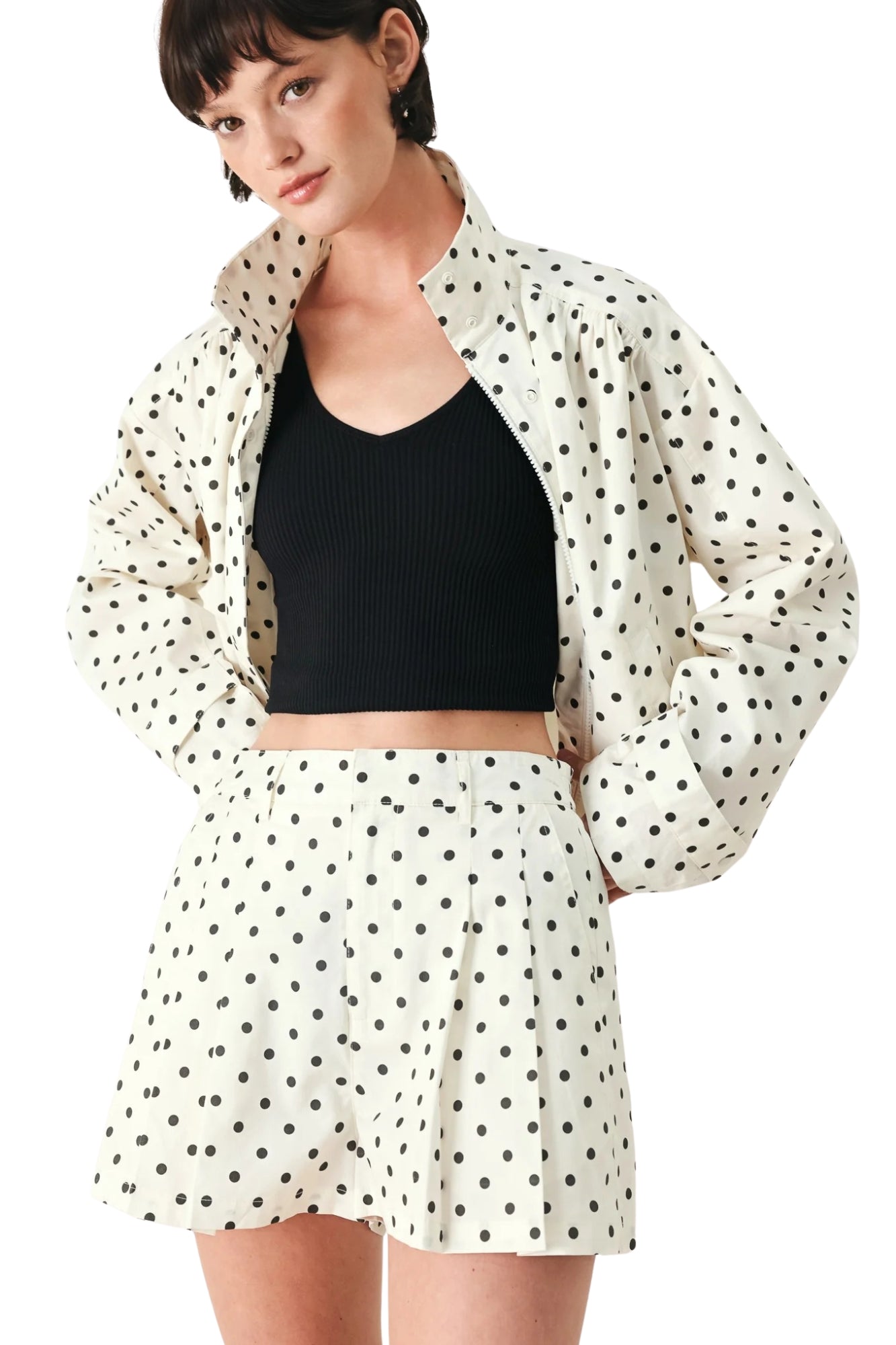 POLKA DOT SHORT SET