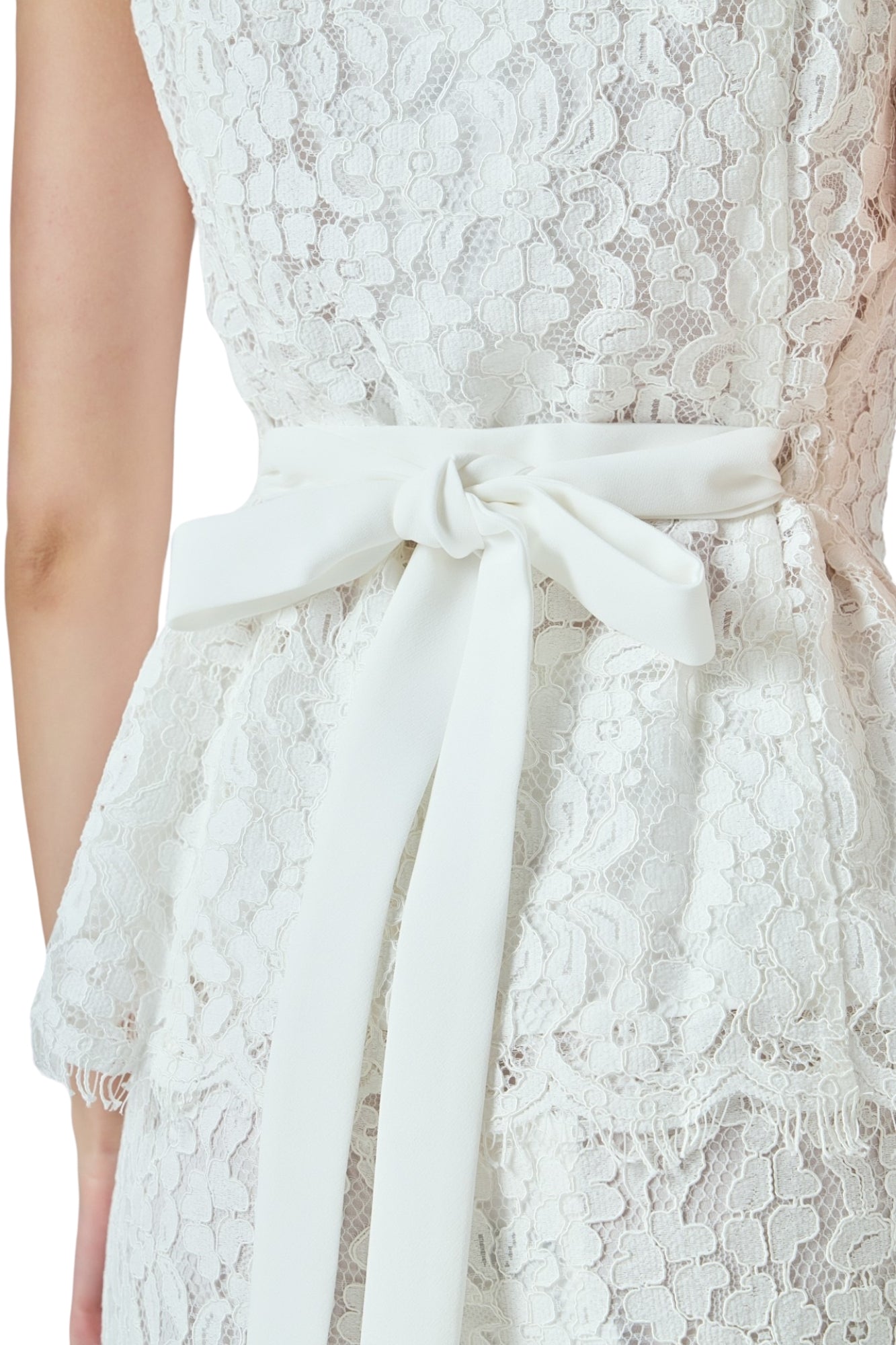 DELICATE LACE TOP & PANTS SET