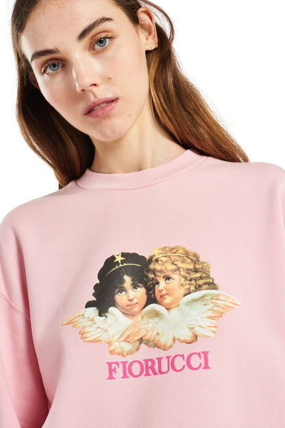 VINTAGE ANGELS SWEATSHIRT - PINK