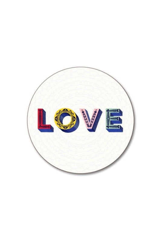 COASTERS - LOVE (WHITE)