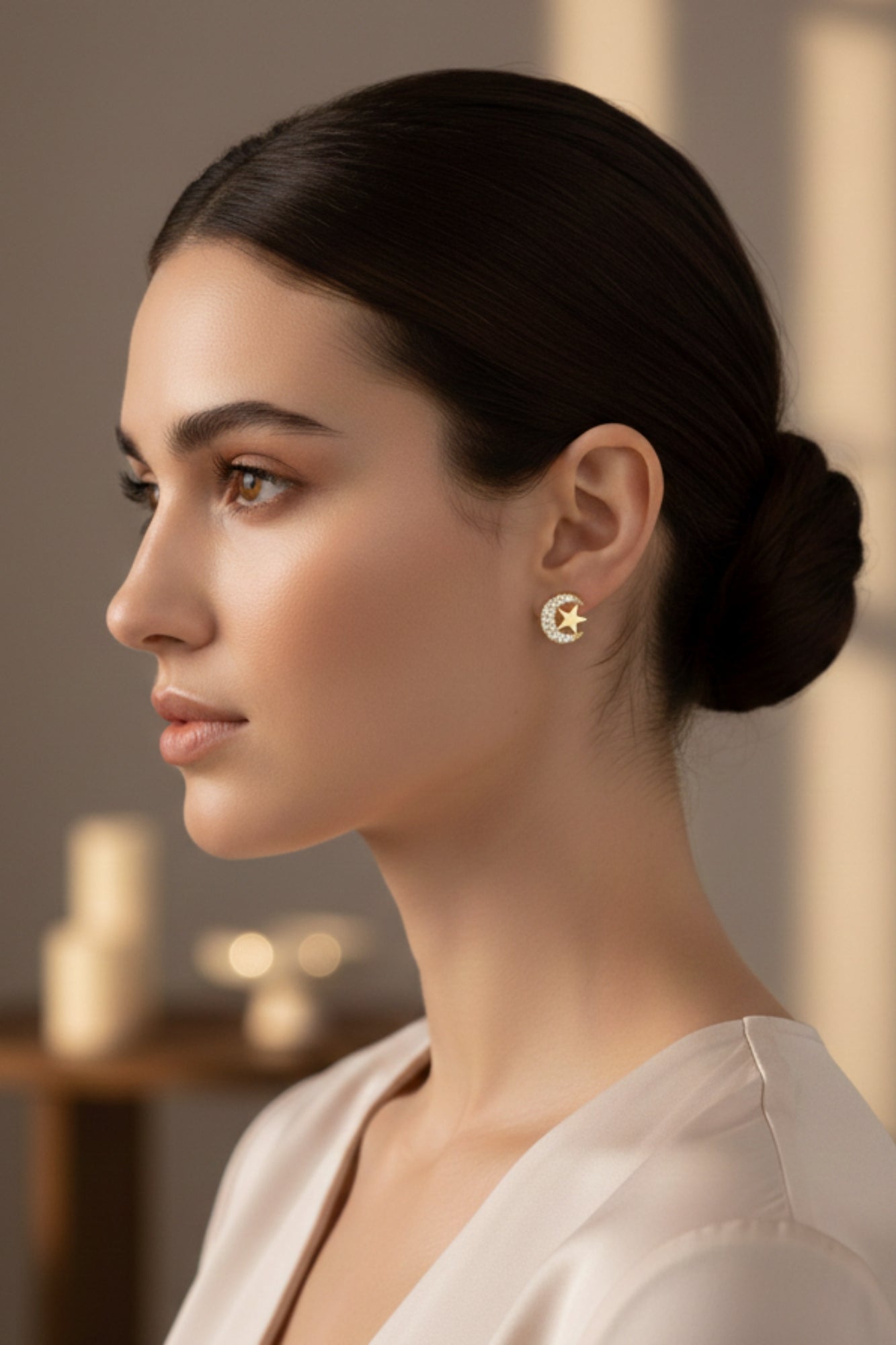 MOON + STAR EARRINGS