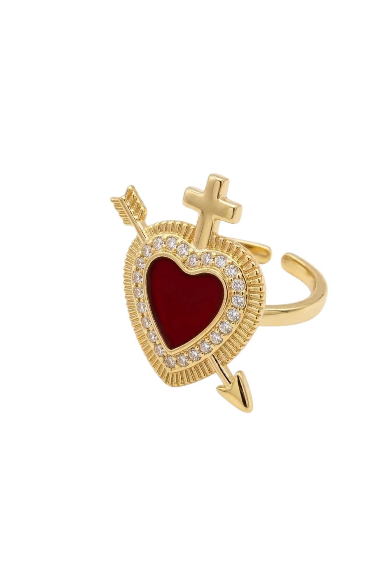 SACRED LOVE ADJUSTABLE RING