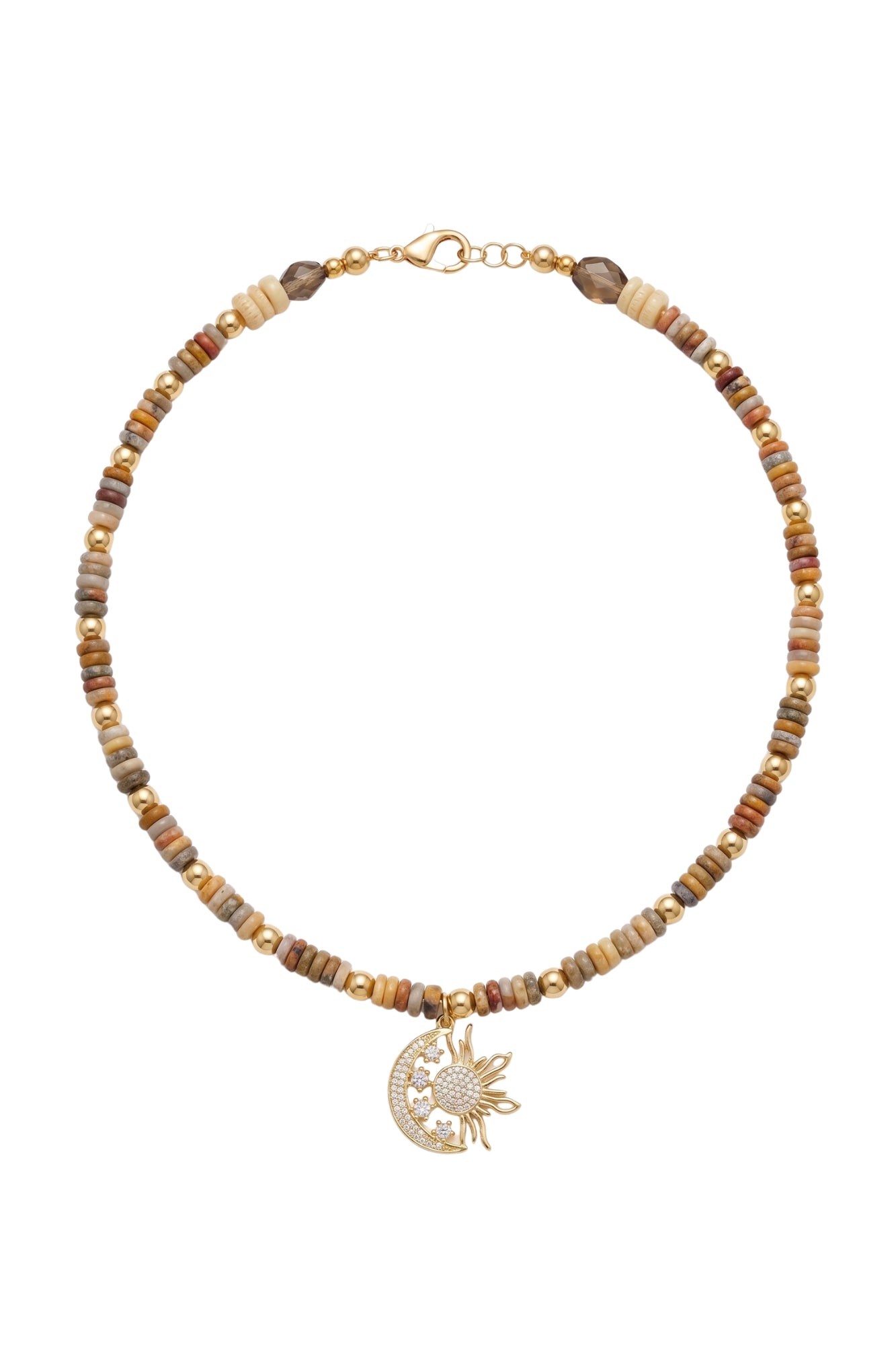 SOL & LUNA BEADED NECKLACE