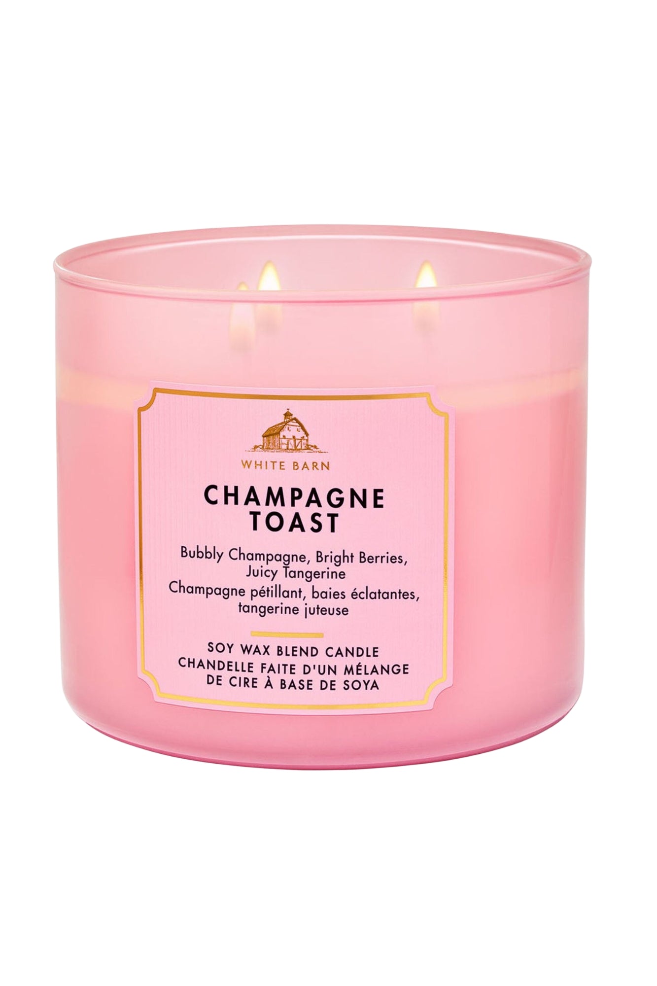 3-WICK CANDLE - CHAMPAGNE TOAST
