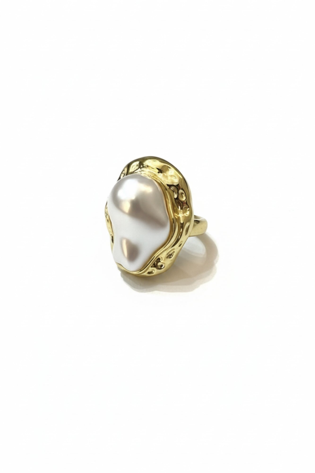 BAROQUE PEARL RING
