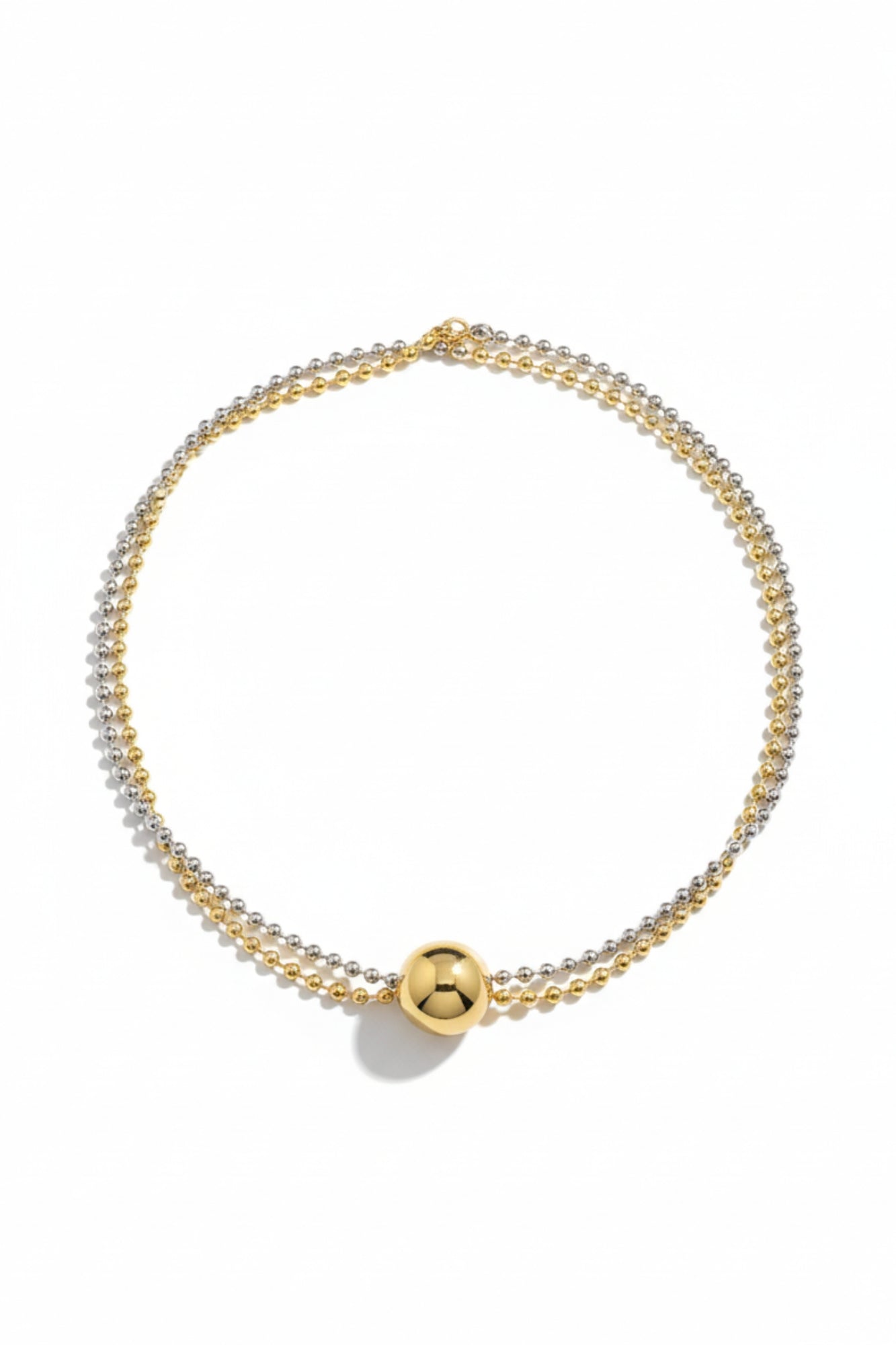 THE DUO BEAD NECKLACE