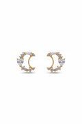 MOON + HEART EARRINGS