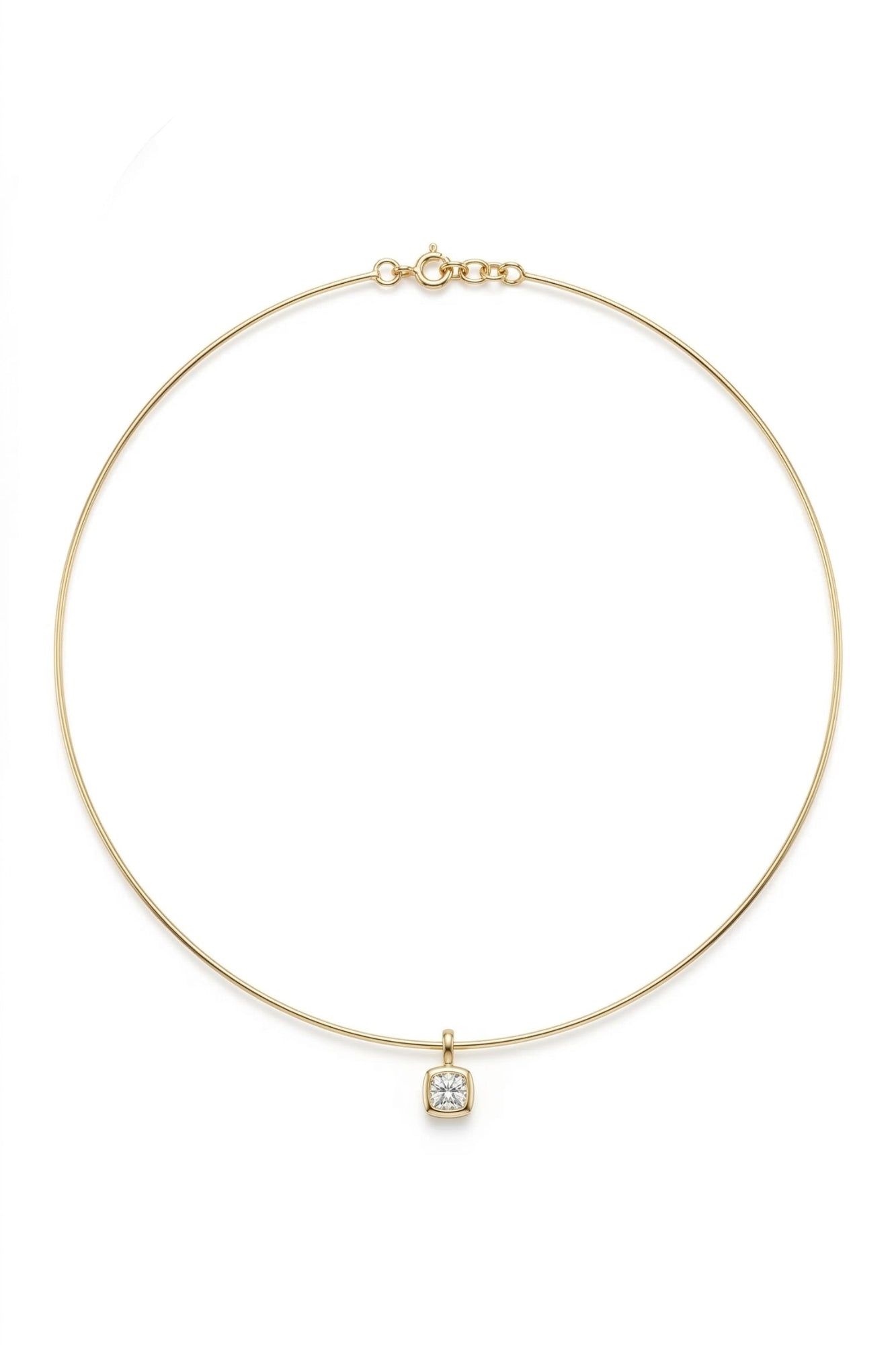 MINIMALIST TORQUE NECKLACE