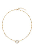 CELESTIAL HALO NECKLACE - WHITE