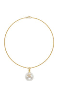 STAR PEARL DROP NECKLACE