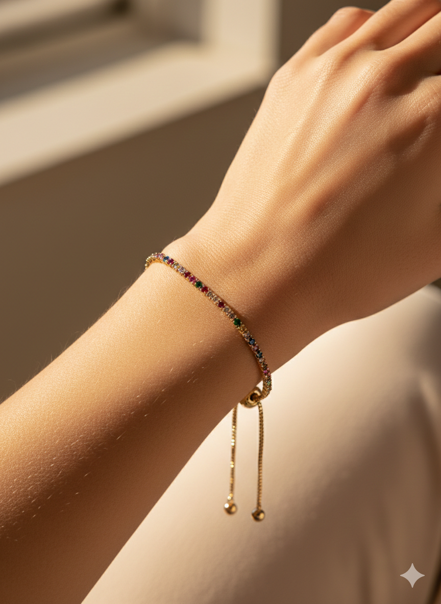 TENNIS MULTICOLOR BRACELET