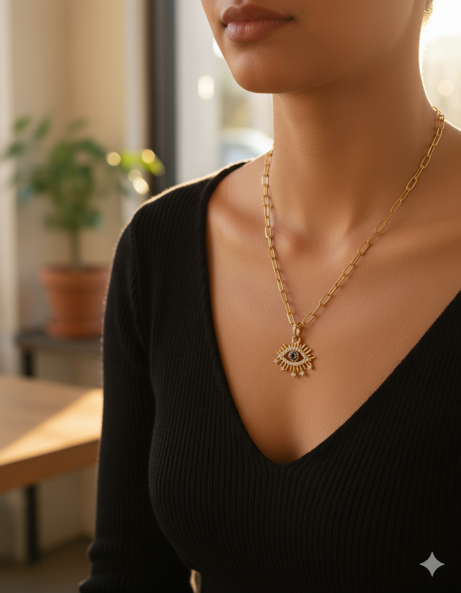 EVIL EYE NECKLACE