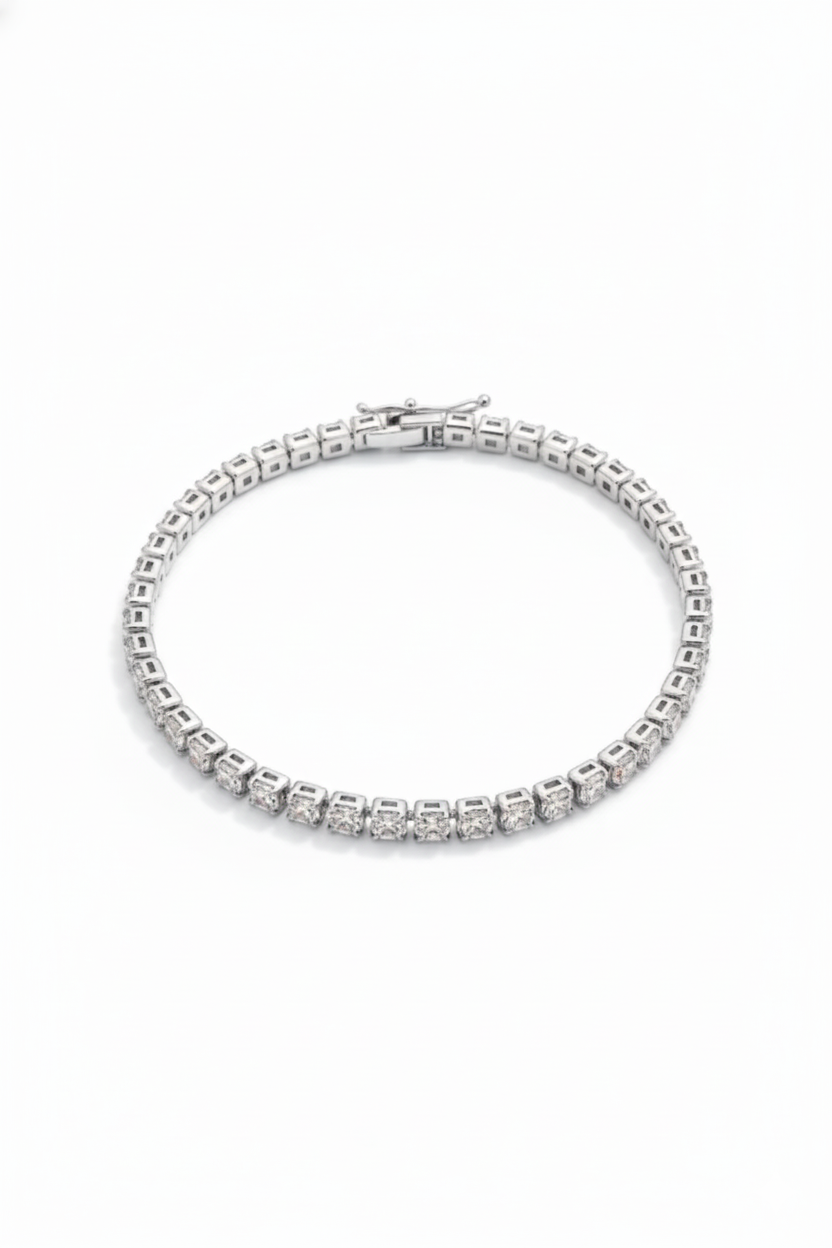 TENNIS BRACELET - SILVER