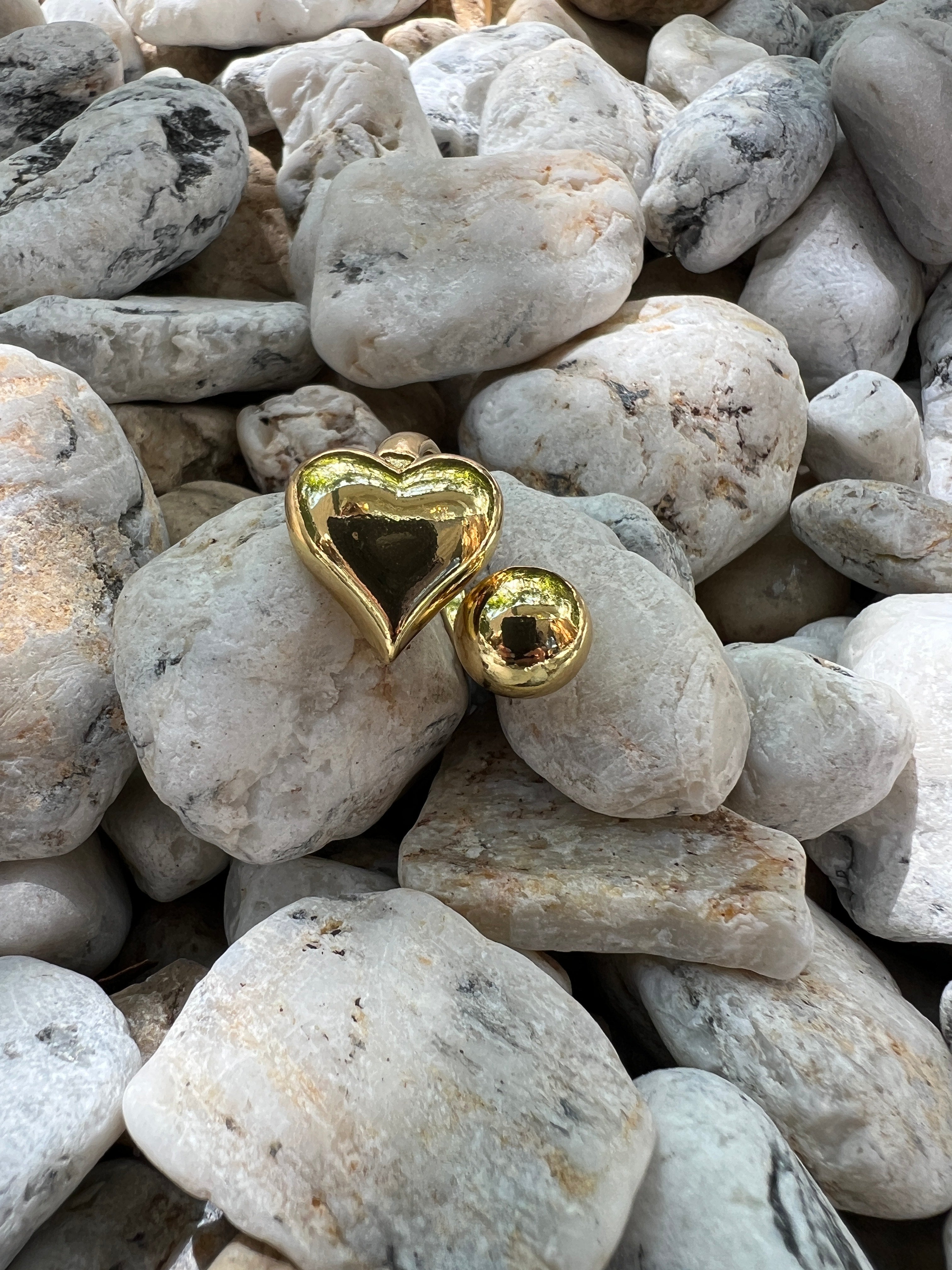 HEART ADJUSTABLE RING