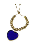 BLUE HEART BRACELET