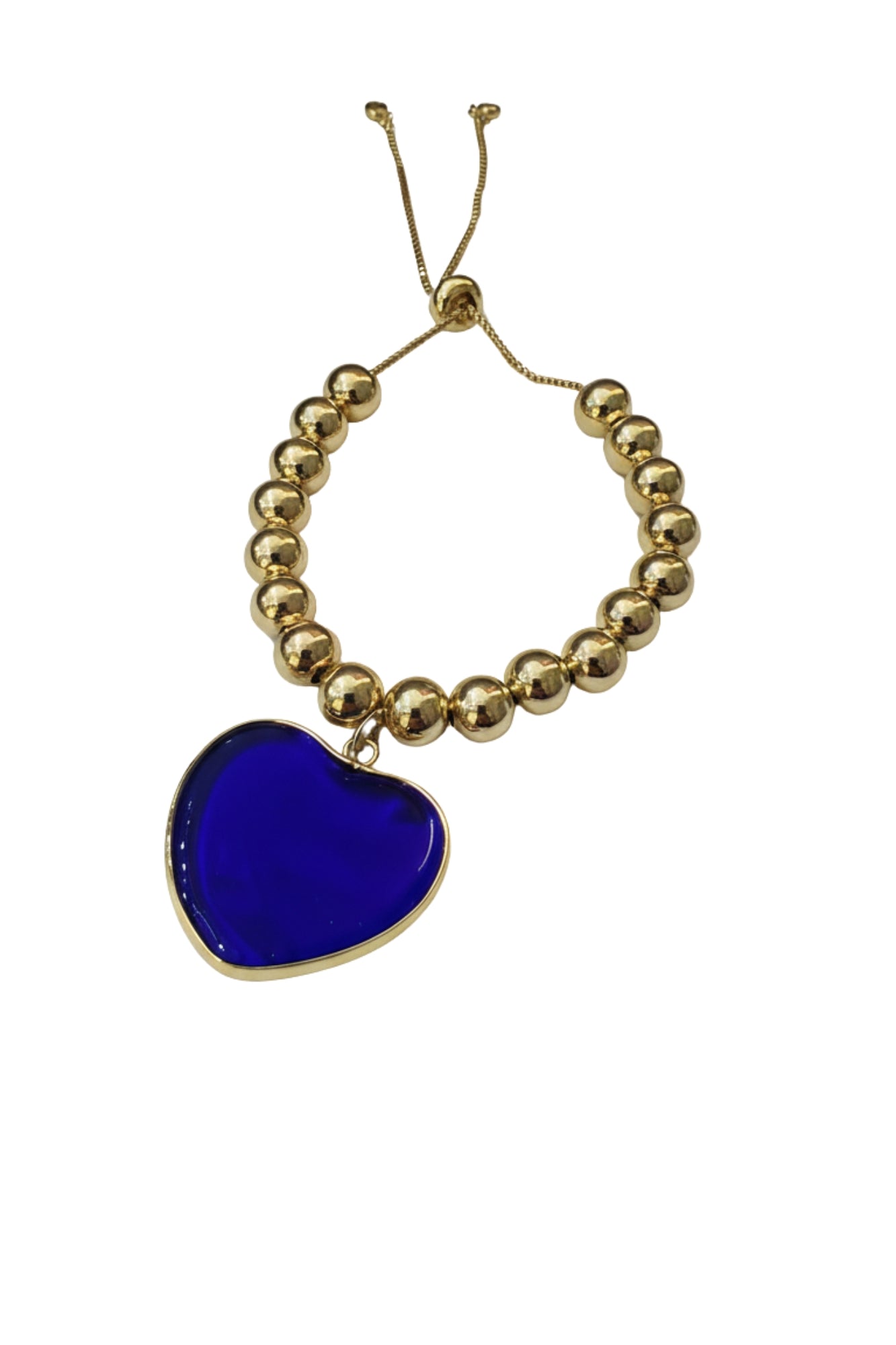 BLUE HEART BRACELET
