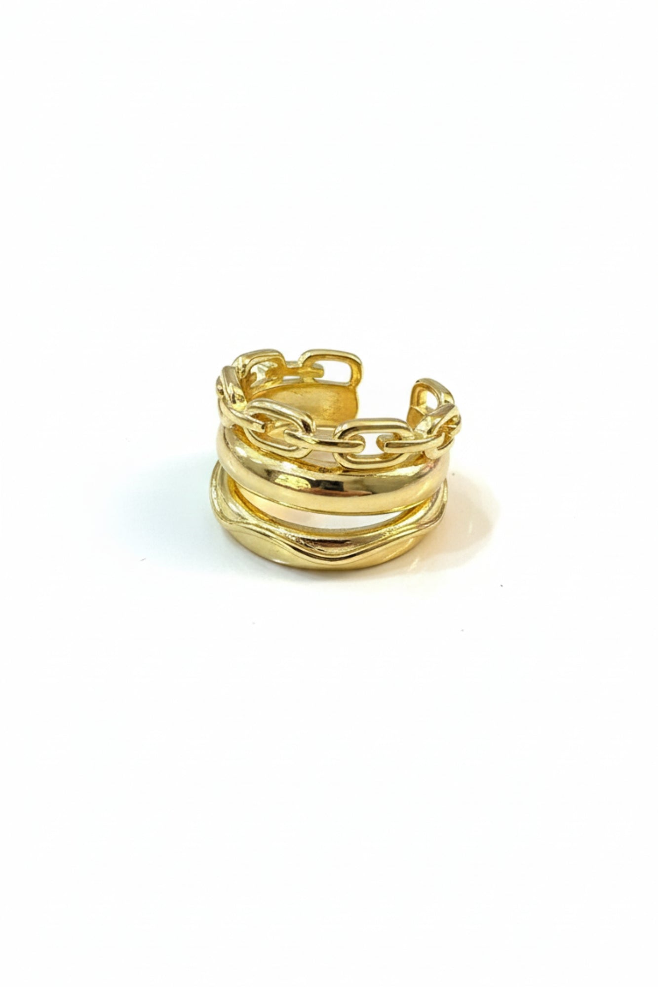 LINKED ADJUSTABLE RING