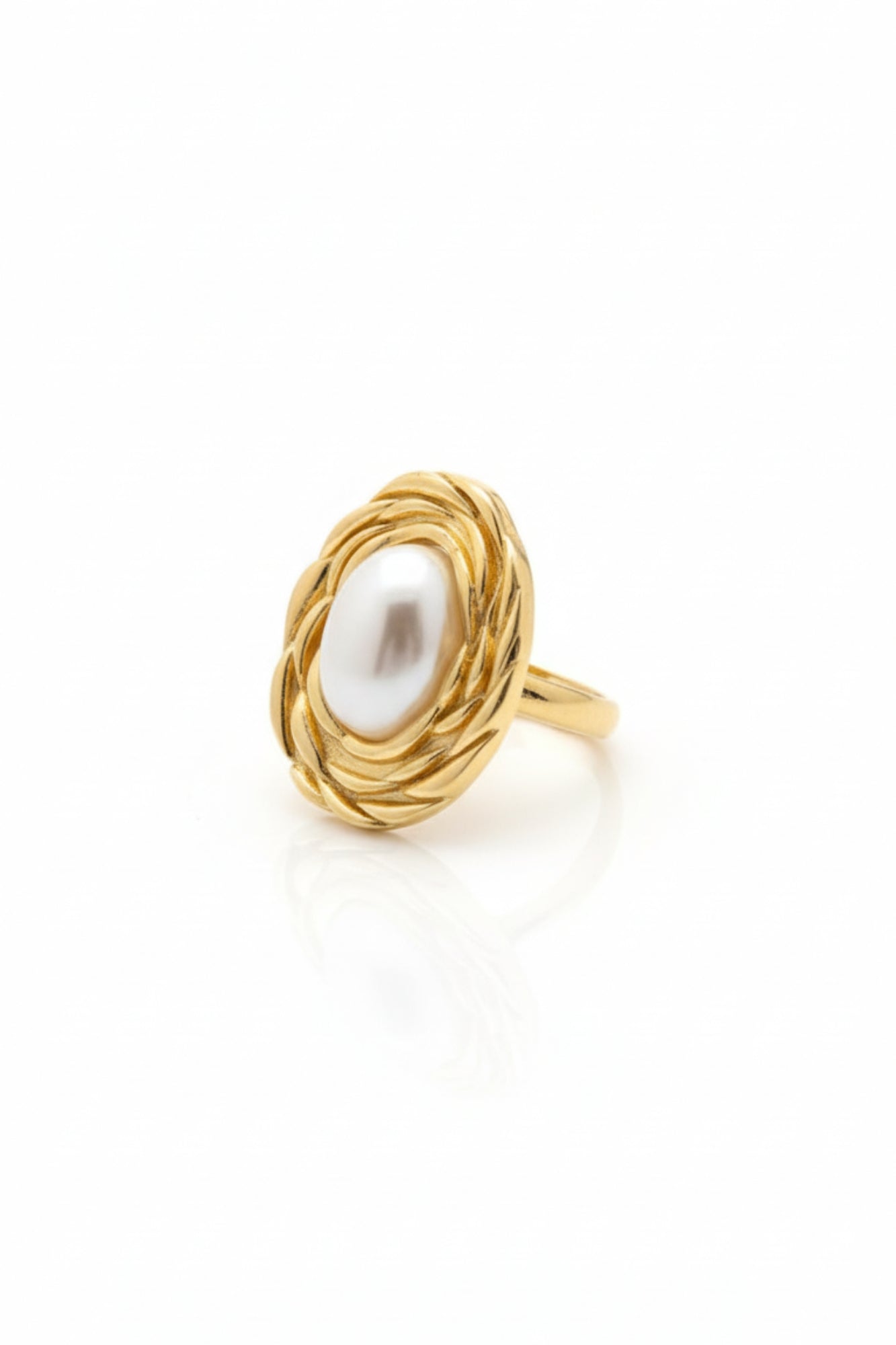 PEARL OASIS ADJUSTABLE RING