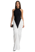 HALTER MAXI DRESS