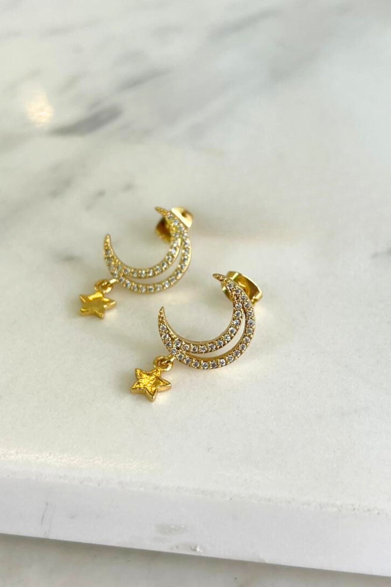 MOON + STAR EARRINGS