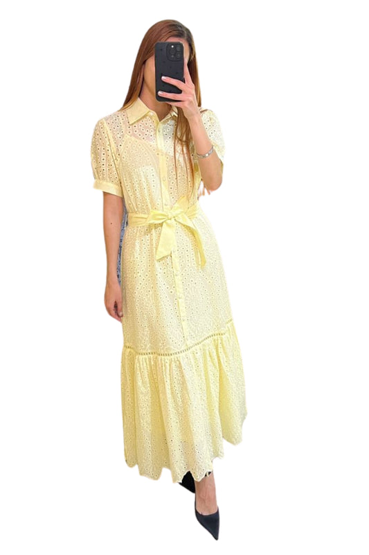 LACE MIDI DRESS