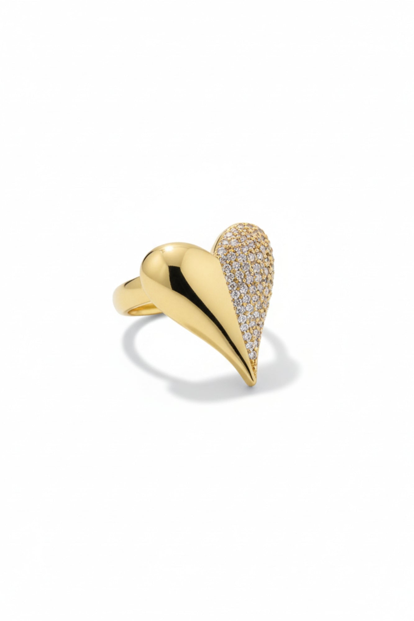 HEART ADJUSTABLE RING