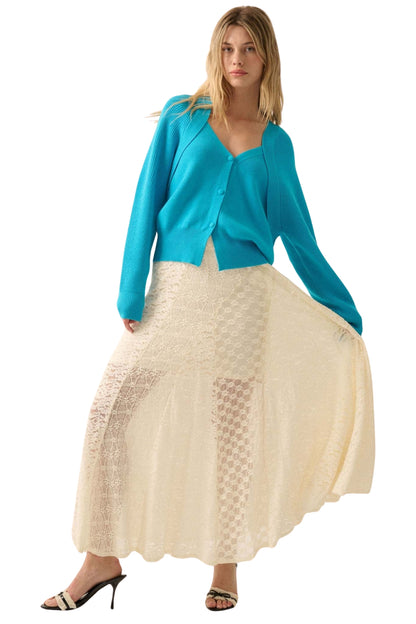 DELICATE LACE SKIRT