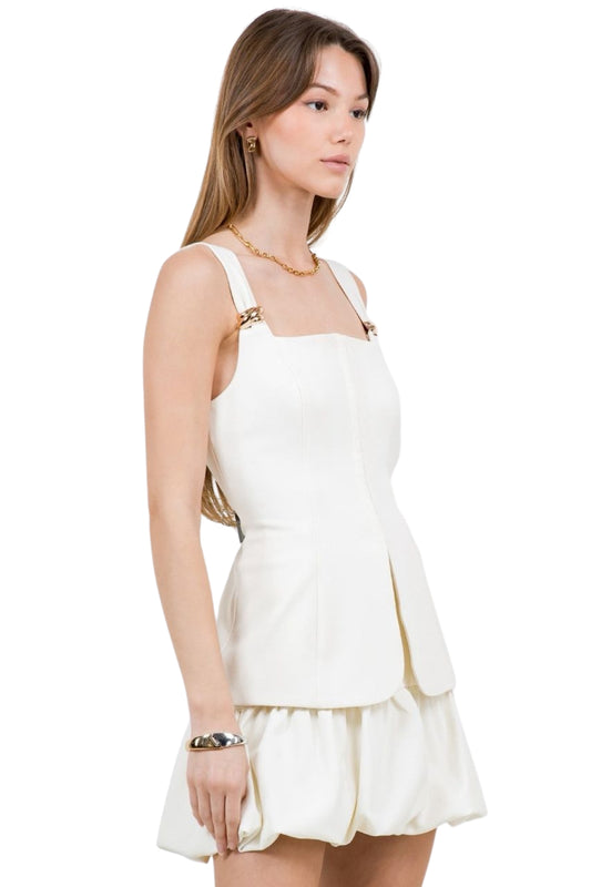 METAL TRIM DETAILED CORSET